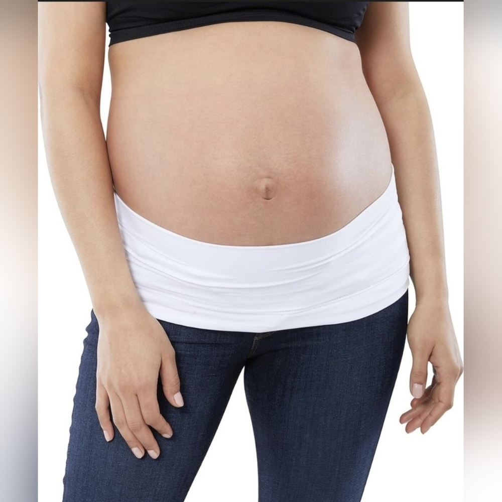 NEW Isabel Maternity by Ingrid & Isabel White Belly Band (SIZE : L/XL)